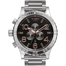 Load image into Gallery viewer, Nixon 51-30 Grey Rose Gold Tone Dial Men’s Watch A083-2064
