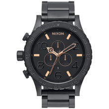 Load image into Gallery viewer, Nixon 51-30 Black Stainless Steel Chrono Men’s Watch
