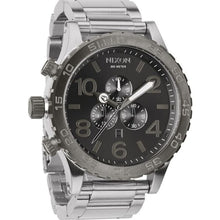 Load image into Gallery viewer, Nixon 51-30 Chrono Silver Gunmetal Men’s Watch A083-1762
