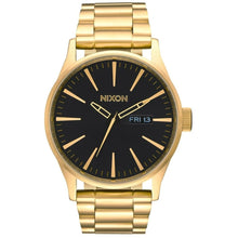 Load image into Gallery viewer, Nixon Sentry Black Dial Gold-tone Men’s Watch A356-510
