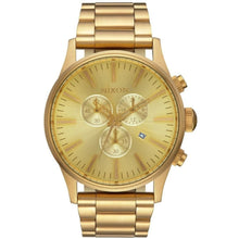 Load image into Gallery viewer, Nixon Sentry Chrono Gold Men’s Watch A386-502 - Watch
