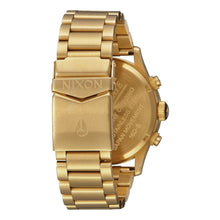 Load image into Gallery viewer, Nixon Sentry Chrono All Gold &amp; Black Men’s Watch A386-510
