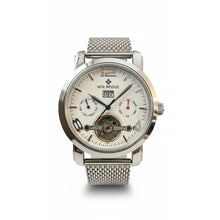 Load image into Gallery viewer, Nox Bridge Silver Men’s Watch - WC81112 - Watch
