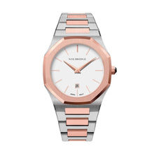 Load image into Gallery viewer, Noxbridge Revo White Dial Two-Tone Watch ECC40TT - Watch
