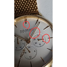 Load image into Gallery viewer, Noxbridge Supreme Vela Gold 41MM VELA41 (Defect) - Watch
