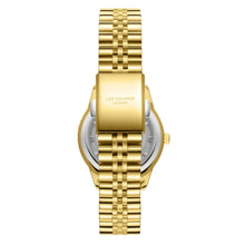 Load image into Gallery viewer, Lee Cooper Classic White MOP Dial Gold Watch - LC08285.120
