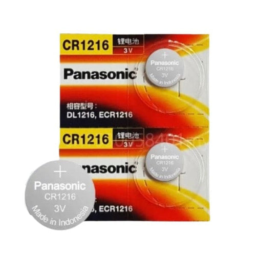 Panasonic CR1216 Watch Batteries (2 Pack)