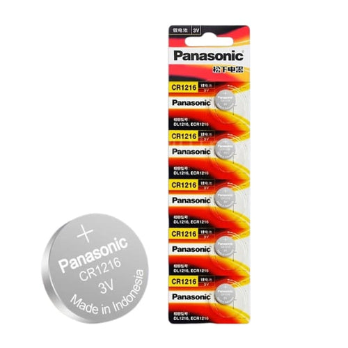 Panasonic CR1216 Watch Batteries (5 Pack)