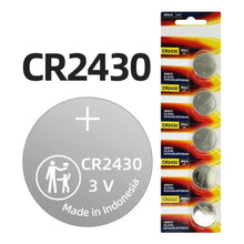 Load image into Gallery viewer, Panasonic CR2430 Watch Batteries (5 Pack)
