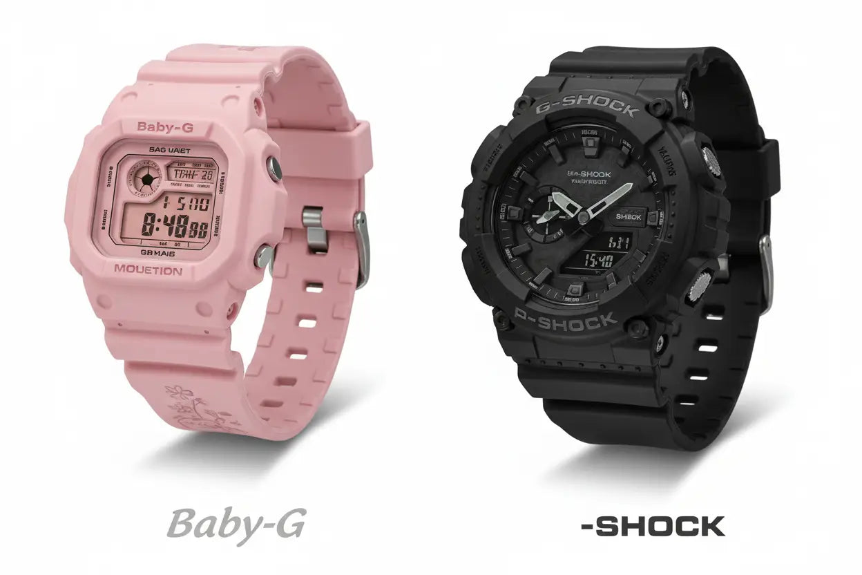 Baby-G vs G-Shock
