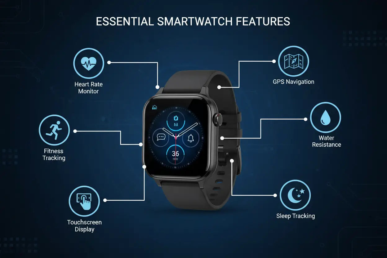 essential features of smart watch