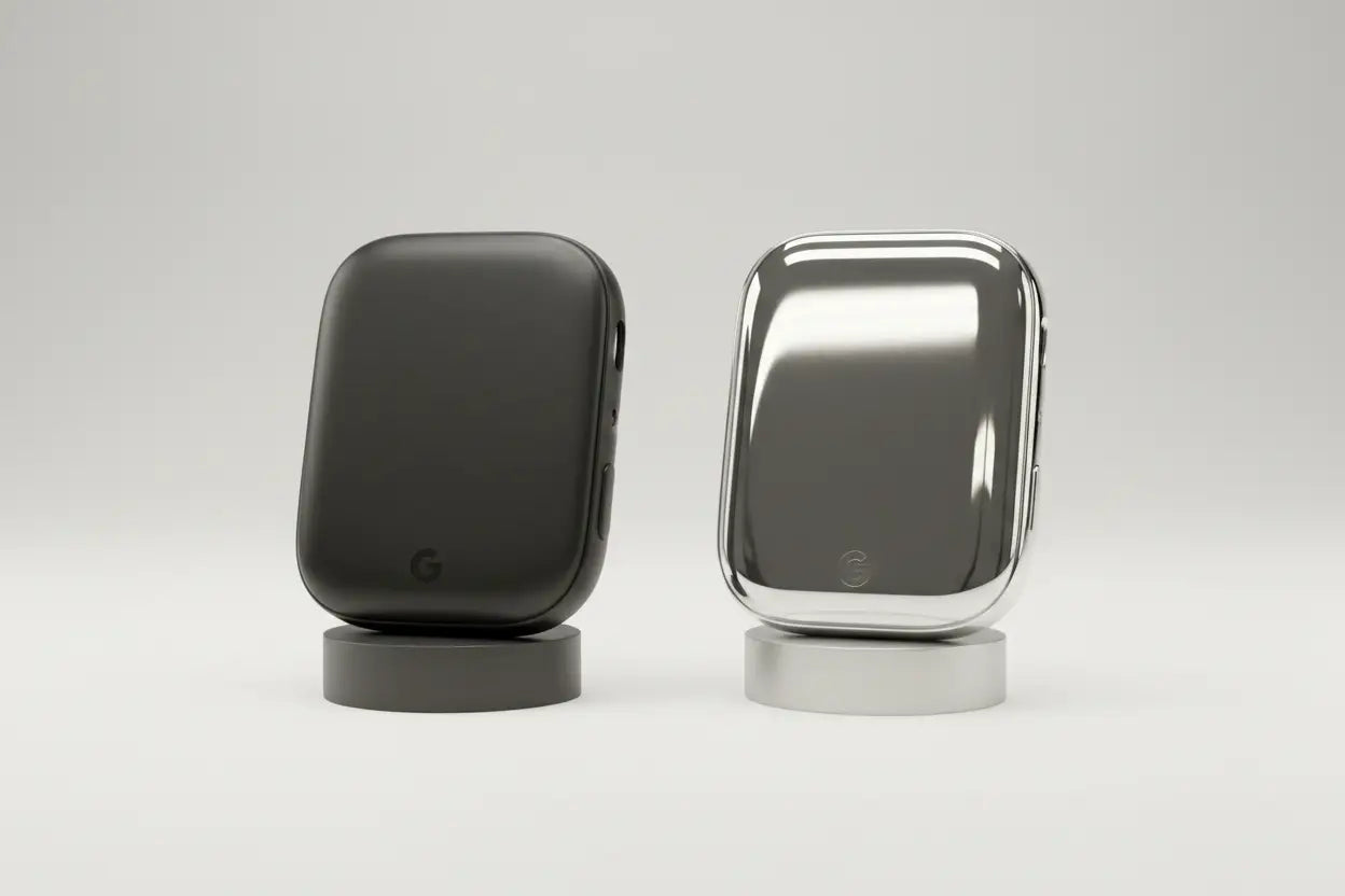 Matte Black & Metallic Google Pixel finish Cases