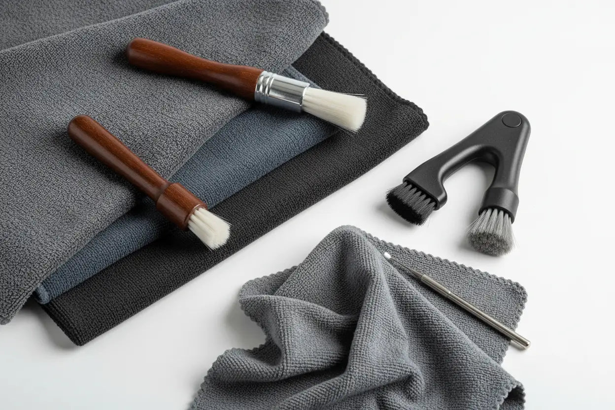 Microfiber Cloths & Cleaning Brushes