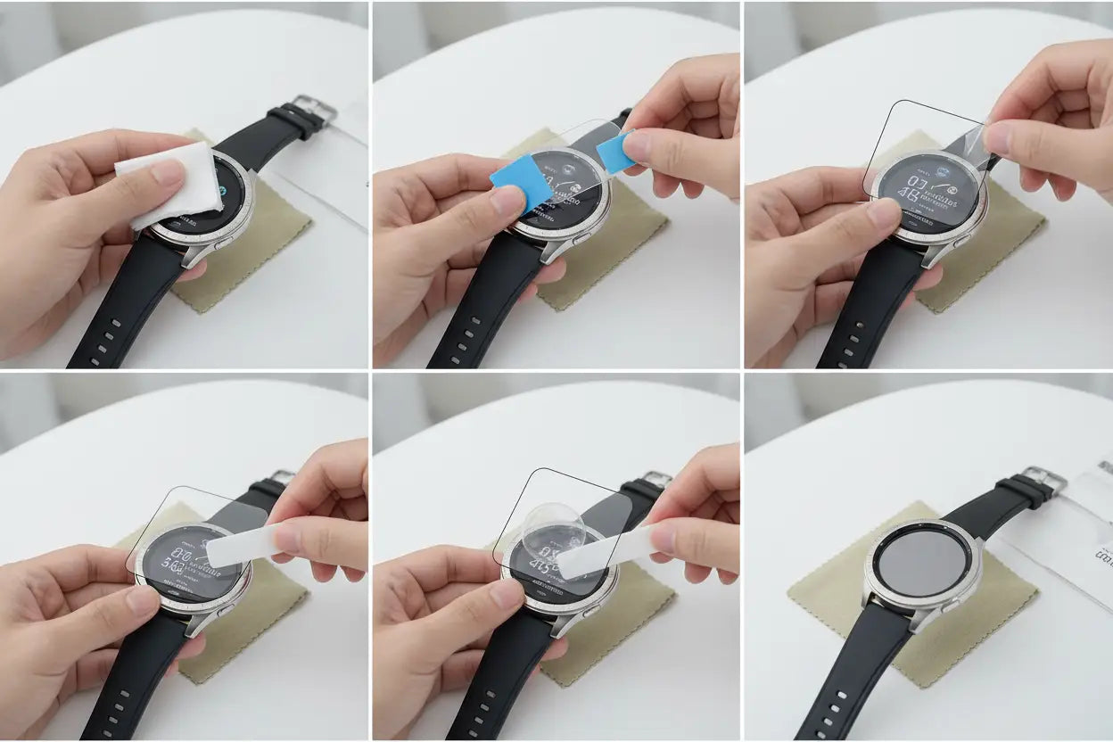 Samsung Watch Screen Protector Installation