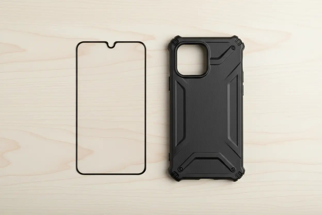 Screen Protector vs Full Protective Case