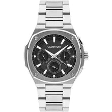 Load image into Gallery viewer, Quantum Multi-Function Black Dial Silver Watch ADG1032.350

