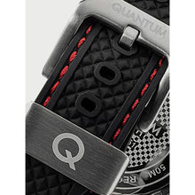 Load image into Gallery viewer, Quantum Black Chronograph Silicone Strap Watch HNG956.351
