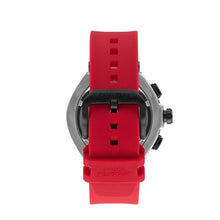 Load image into Gallery viewer, Quantum Chronograph Red Strap Black Dial Date Watch
