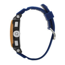 Load image into Gallery viewer, Quantum Multifunction Blue Dial Blue Strap Square Watch
