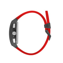Load image into Gallery viewer, Quantum Mutli-Function Grey Dial Red Strap Watch HNG997.068
