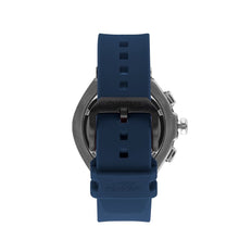 Load image into Gallery viewer, Quantum Hunter All Dark Blue &amp; Gunmetal Chronograph Date
