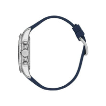 Load image into Gallery viewer, Quantum Chronograph Blue Dial Blue Strap Silver Watch
