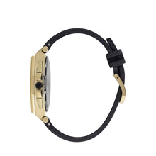 Load image into Gallery viewer, Quantum Chronograph Black Dial Gold Case Strap Watch
