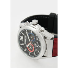 Load image into Gallery viewer, Quantum MultiFunction Calendar Gunmetal Dial Red Silicon
