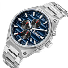 Load image into Gallery viewer, Lee Cooper Malo Chrono Blue Dial Silver Watch - LC08026.390
