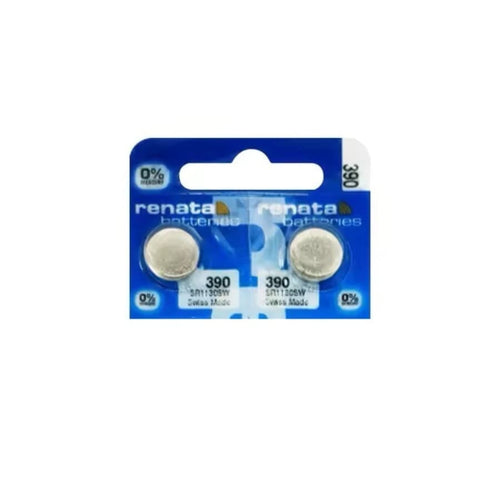 Renata 390 / SR1130SW Watch Batteries (2 Pack) - Batteries