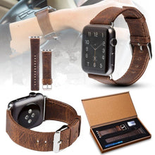 Load image into Gallery viewer, 42mm 44mm 45mm 46mm(Series 10) 49mm Genuine Leather Wrist
