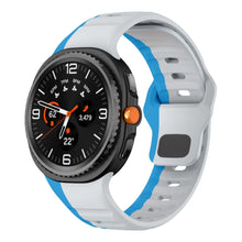 Load image into Gallery viewer, Two-Tone Wave Silicone Sport Band for Samsung Galaxy Watch
