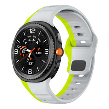 Load image into Gallery viewer, Two-Tone Wave Silicone Sport Band for Samsung Galaxy Watch

