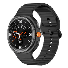 Load image into Gallery viewer, Wave Pattern Stitched Silicone Band for Samsung Galaxy
