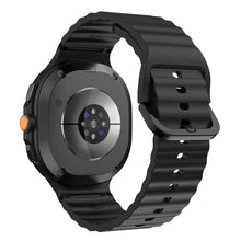 Load image into Gallery viewer, Wave Pattern Stitched Silicone Band for Samsung Galaxy
