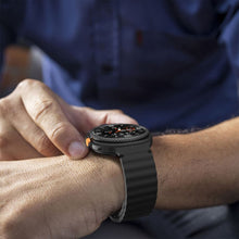 Load image into Gallery viewer, Wave Pattern Stitched Silicone Band for Samsung Galaxy
