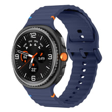 Load image into Gallery viewer, Wave Pattern Stitched Silicone Band for Samsung Galaxy
