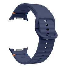 Load image into Gallery viewer, Wave Pattern Stitched Silicone Band for Samsung Galaxy
