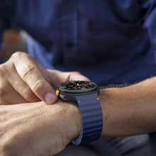 Load image into Gallery viewer, Wave Pattern Stitched Silicone Band for Samsung Galaxy
