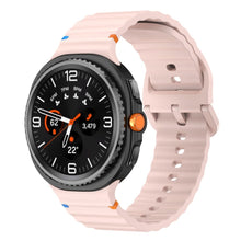 Load image into Gallery viewer, Wave Pattern Stitched Silicone Band for Samsung Galaxy
