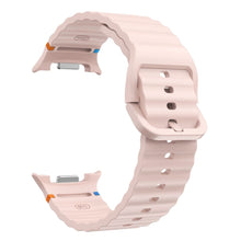 Load image into Gallery viewer, Wave Pattern Stitched Silicone Band for Samsung Galaxy
