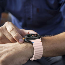Load image into Gallery viewer, Wave Pattern Stitched Silicone Band for Samsung Galaxy
