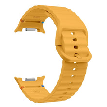 Load image into Gallery viewer, Wave Pattern Stitched Silicone Band for Samsung Galaxy
