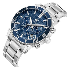 Load image into Gallery viewer, Beverly Hills Polo Club Multifunction Blue Dial Silver Date
