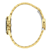 Load image into Gallery viewer, Slazenger Classic Crystals Silver Dial Gold Watch
