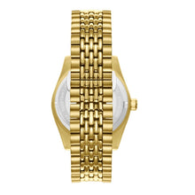Load image into Gallery viewer, Slazenger Classic Day Date Window White Dial Gold Watch
