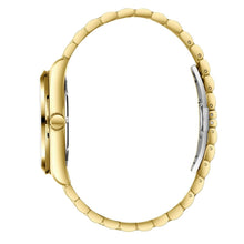 Load image into Gallery viewer, Slazenger Classic Day Date Window White Dial Gold Watch
