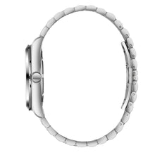 Load image into Gallery viewer, Slazenger Classic Day Date Window Blue Dial Silver Watch
