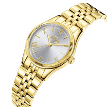 Load image into Gallery viewer, Slazenger Classic Fashion Silver Dial Gold Watch
