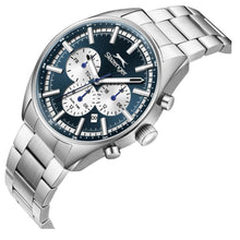 Load image into Gallery viewer, Slazenger Classic Sport Multifunction Blue Dial Silver

